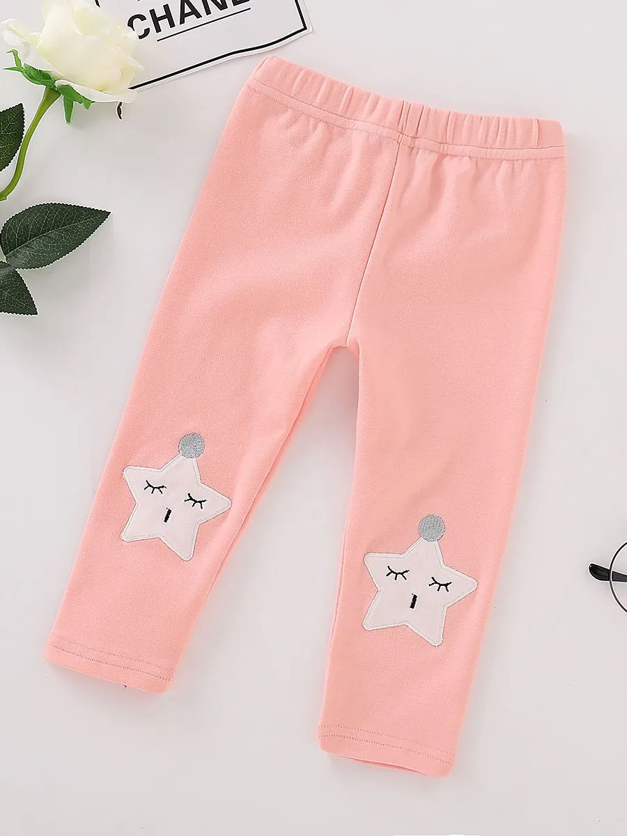 Toddler Girl Star Footless Legging Pants