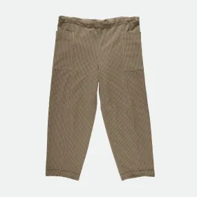 ts(s) - Gingham Reversible Trousers Beige/Brown