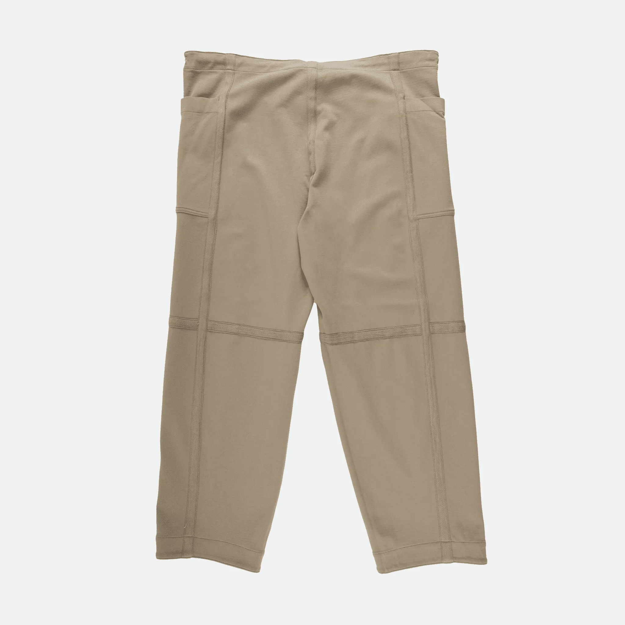 ts(s) - Gingham Reversible Trousers Beige/Brown