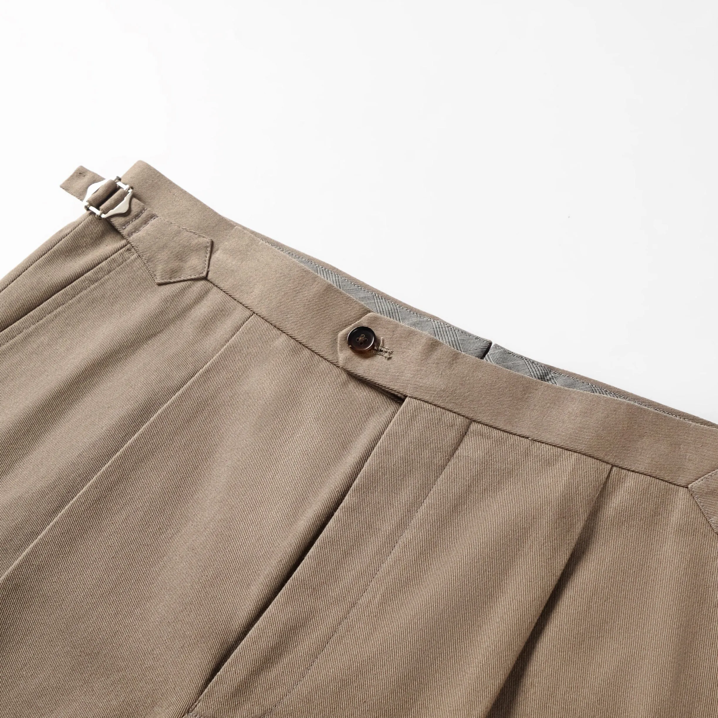 TWILL COTTON TROUSERS by BRISBANE MOSS - 10 colors