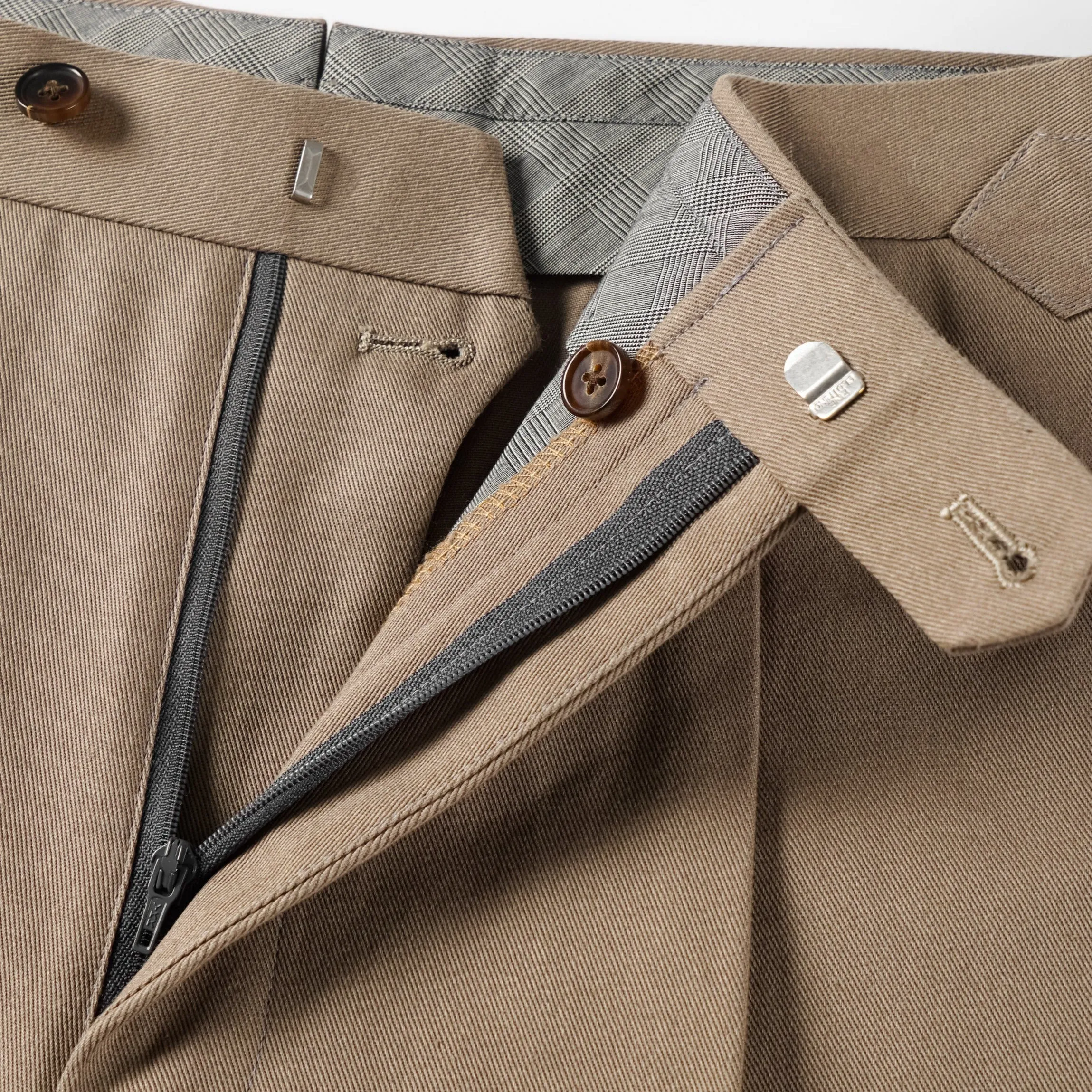 TWILL COTTON TROUSERS by BRISBANE MOSS - 10 colors