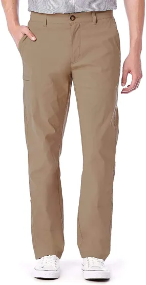 UNIONBAY Men's UB Tech Flex Waist Travel Chino Pants KHAKI