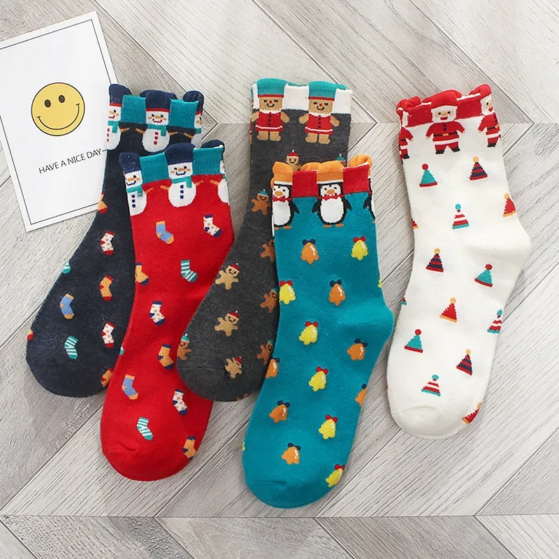 Unisex Cotton Happy Cute Ankle Socks