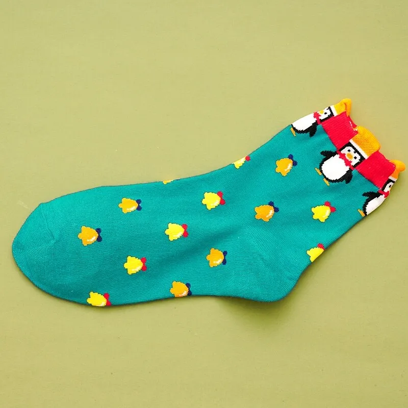 Unisex Cotton Happy Cute Ankle Socks