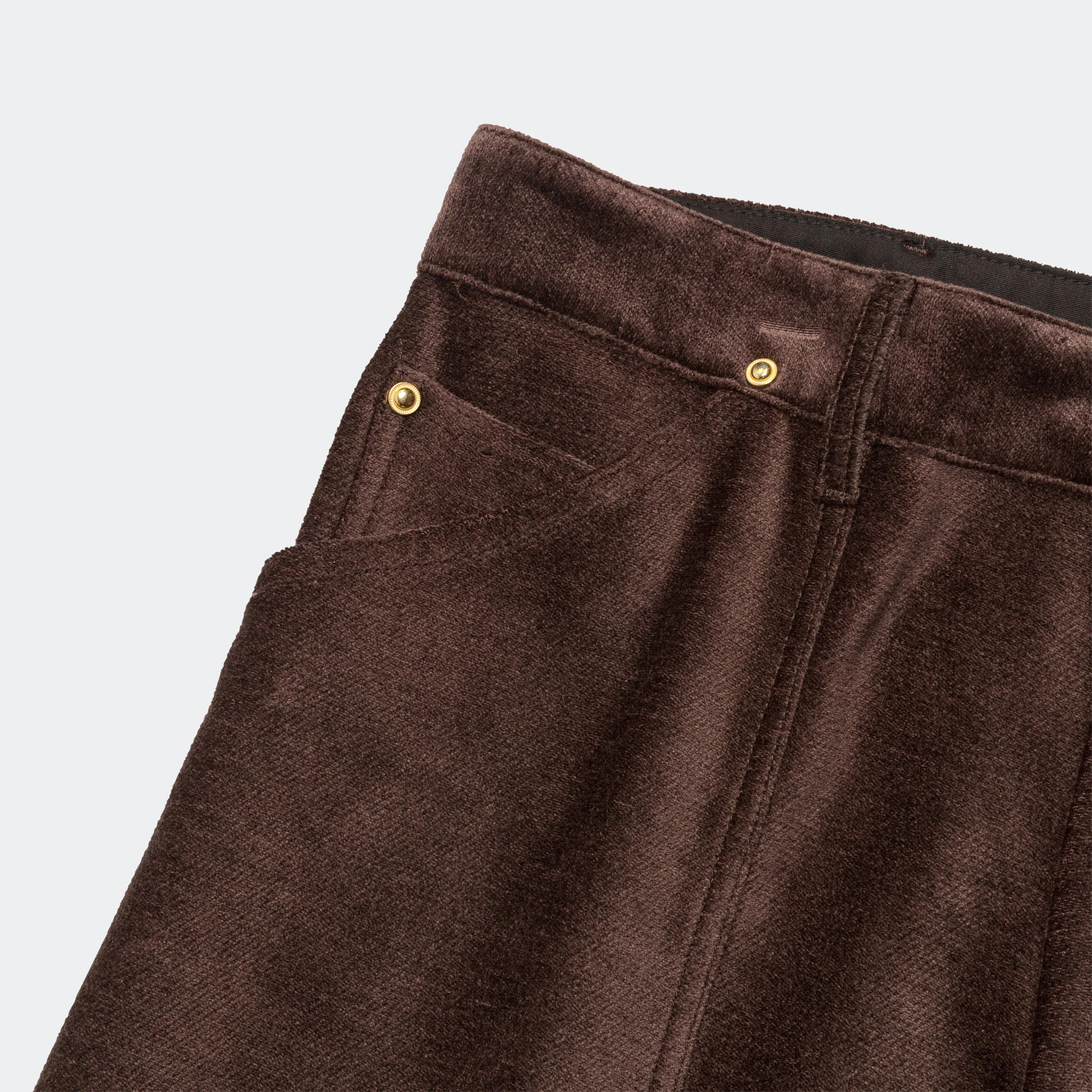 Utility Pant - Brown Twill Chenille