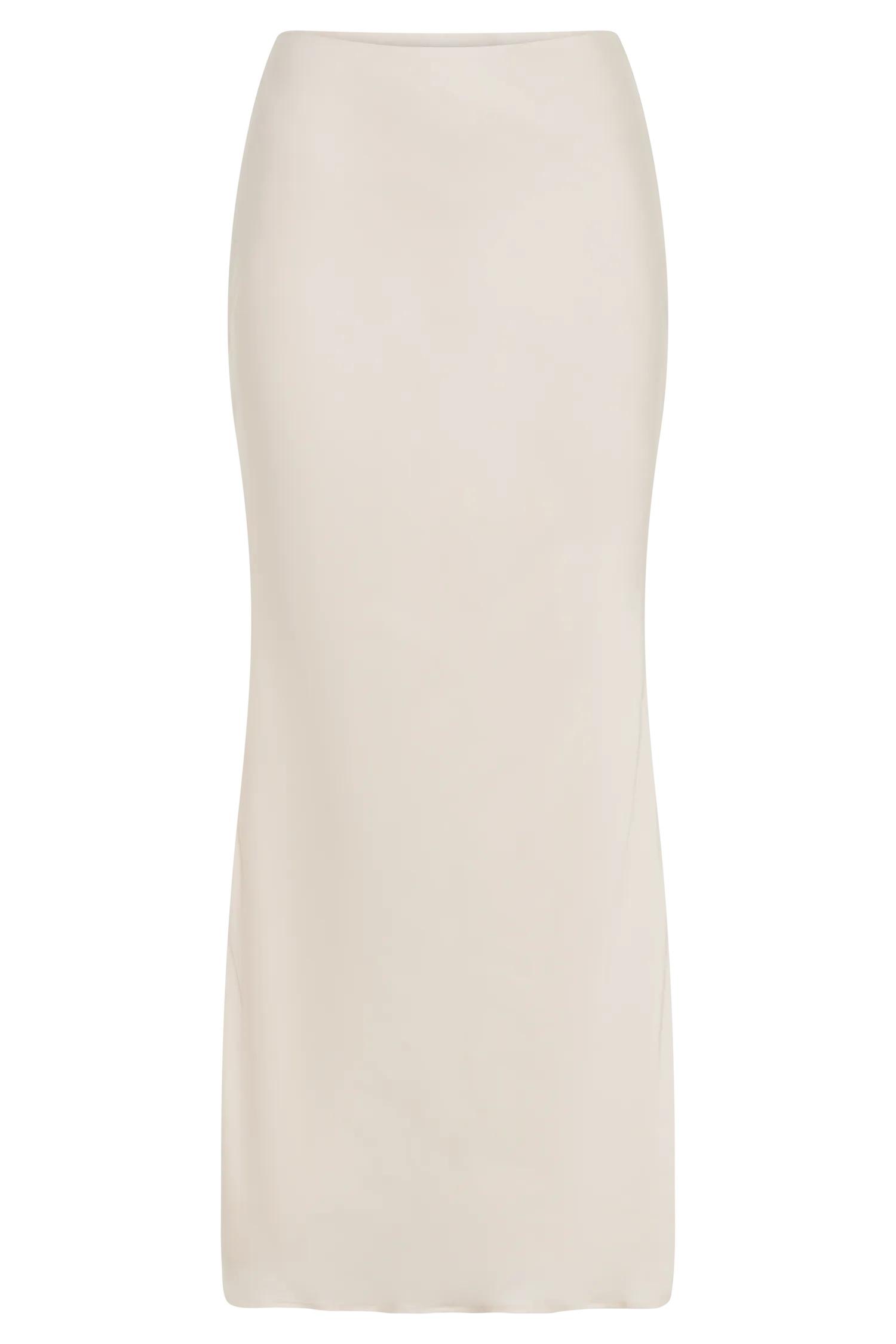 Viviana Satin Maxi Skirt - Ivory