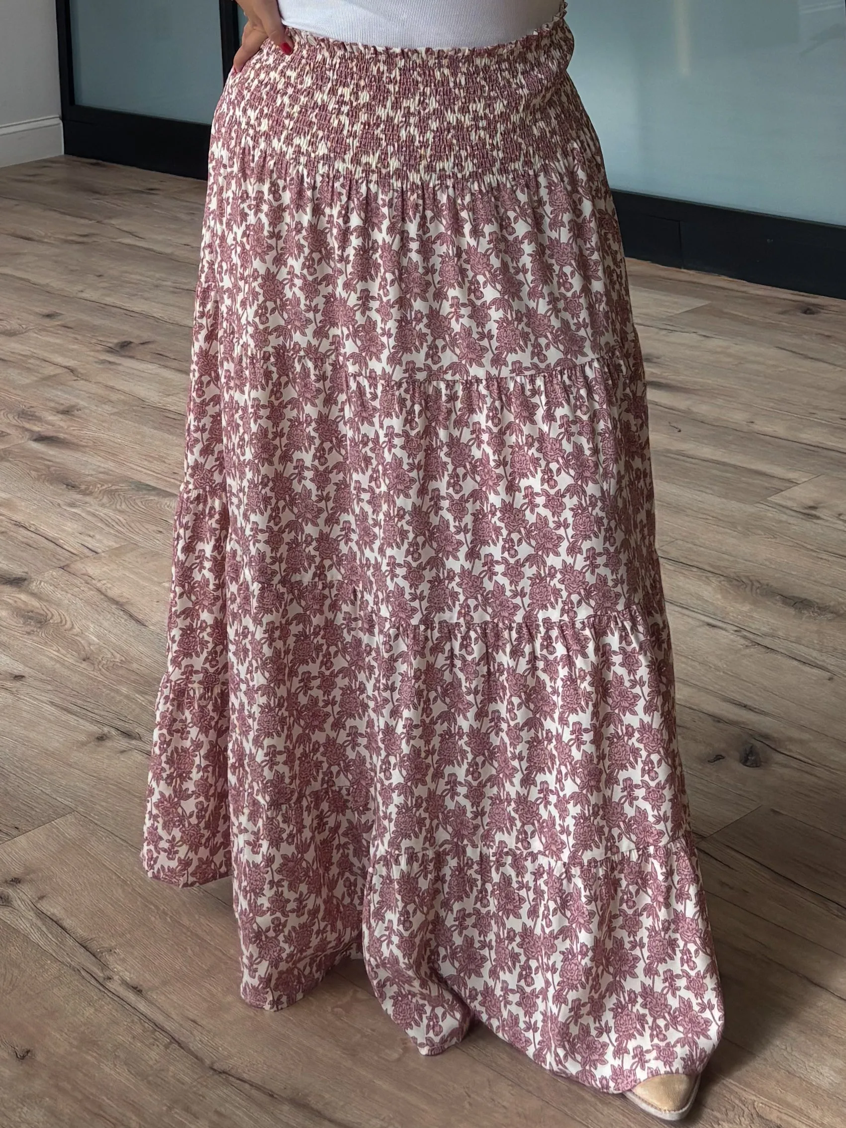 Wallflower Tiered Skirt |  Plus Available