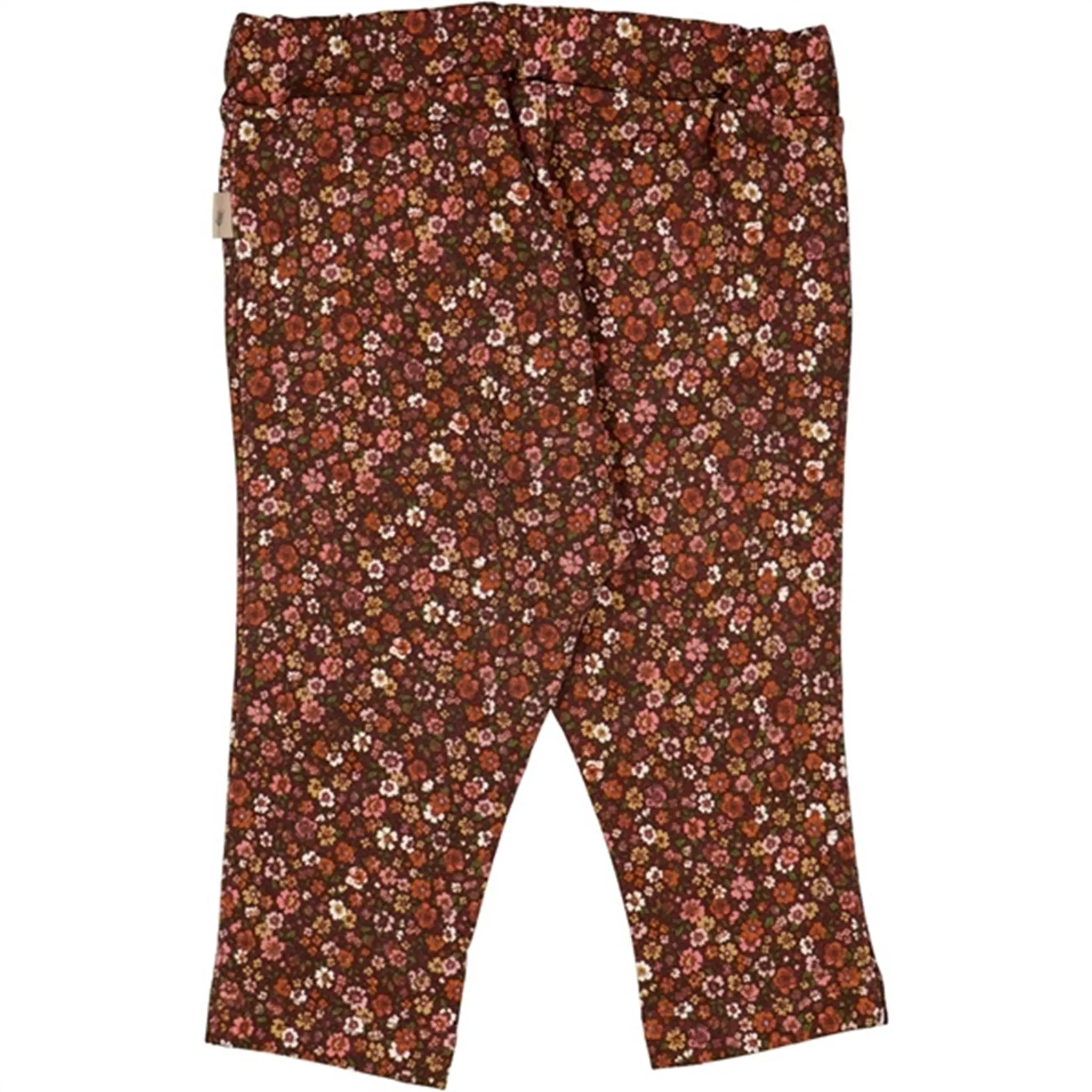 Wheat Maroon Flowers Bille Trousers