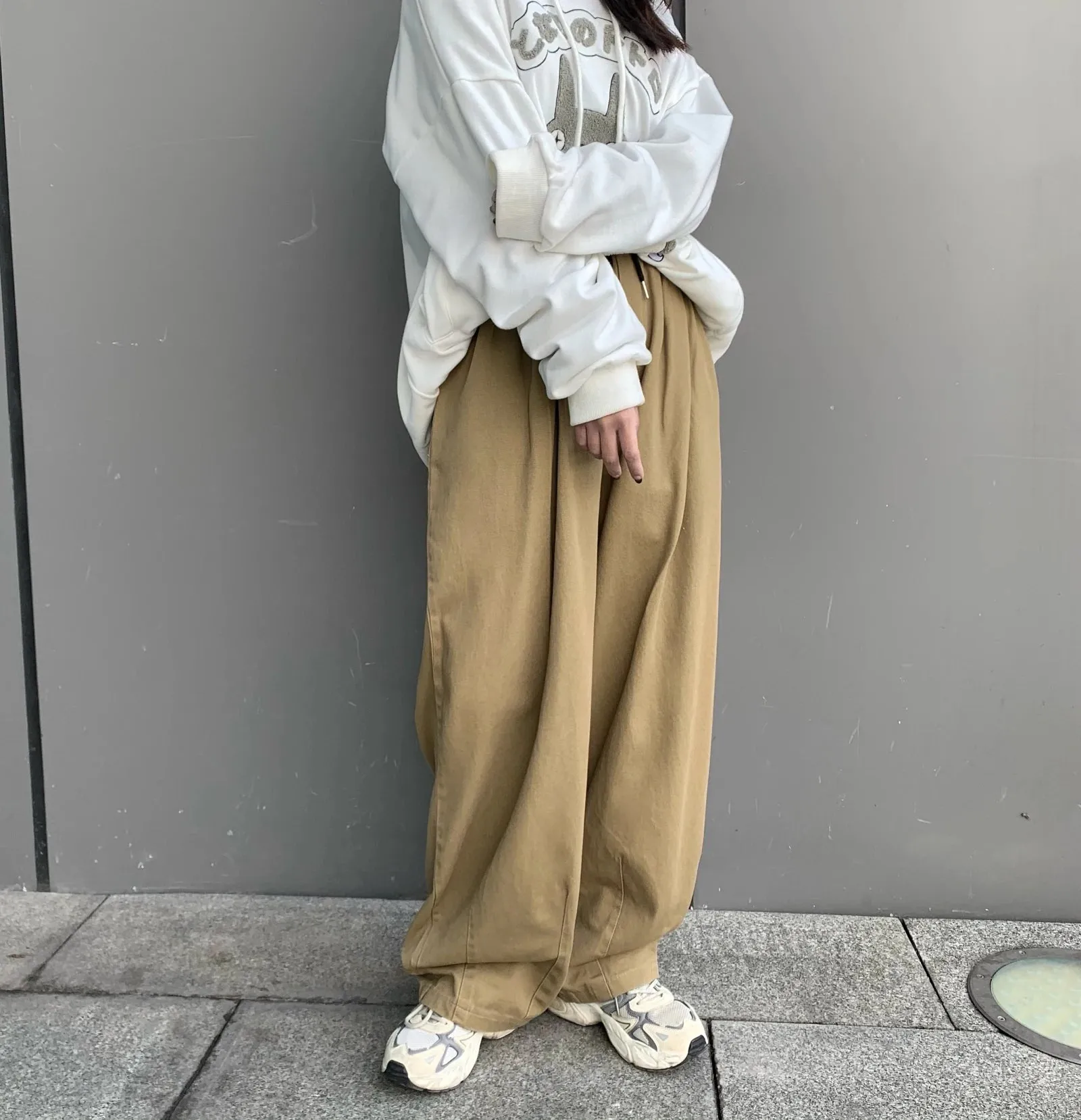 Wiaofellas  -  New High Street Casual Pants Retro Loose Pants Fashion Wide-leg Overalls Men's Casual Trousers Punk Pants