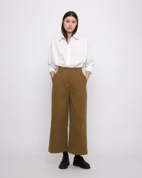 Wide-Legged Skate Trouser - FW24 - Kelp Brown