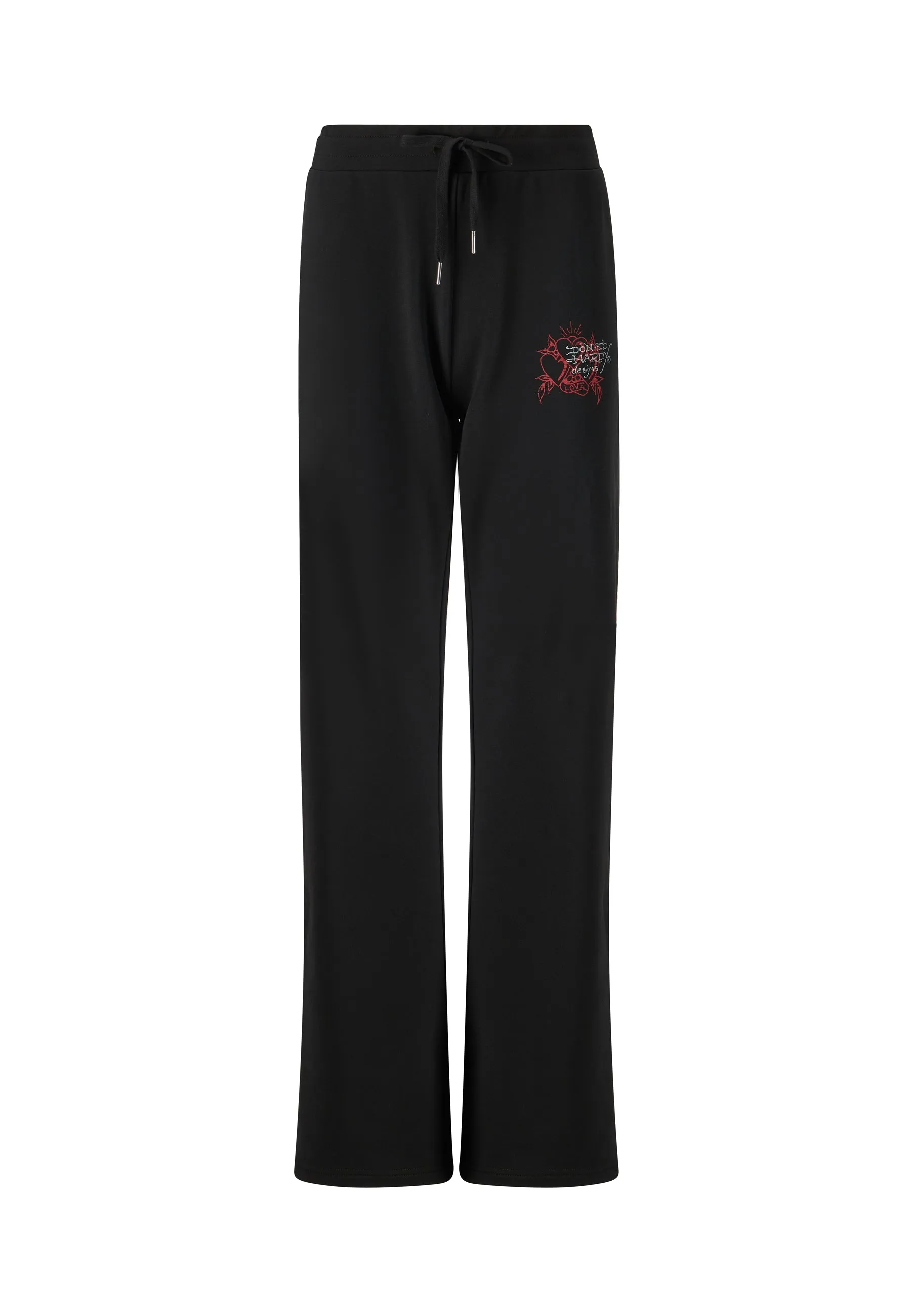 Womens Loving Eternal Flared Trousers - Black